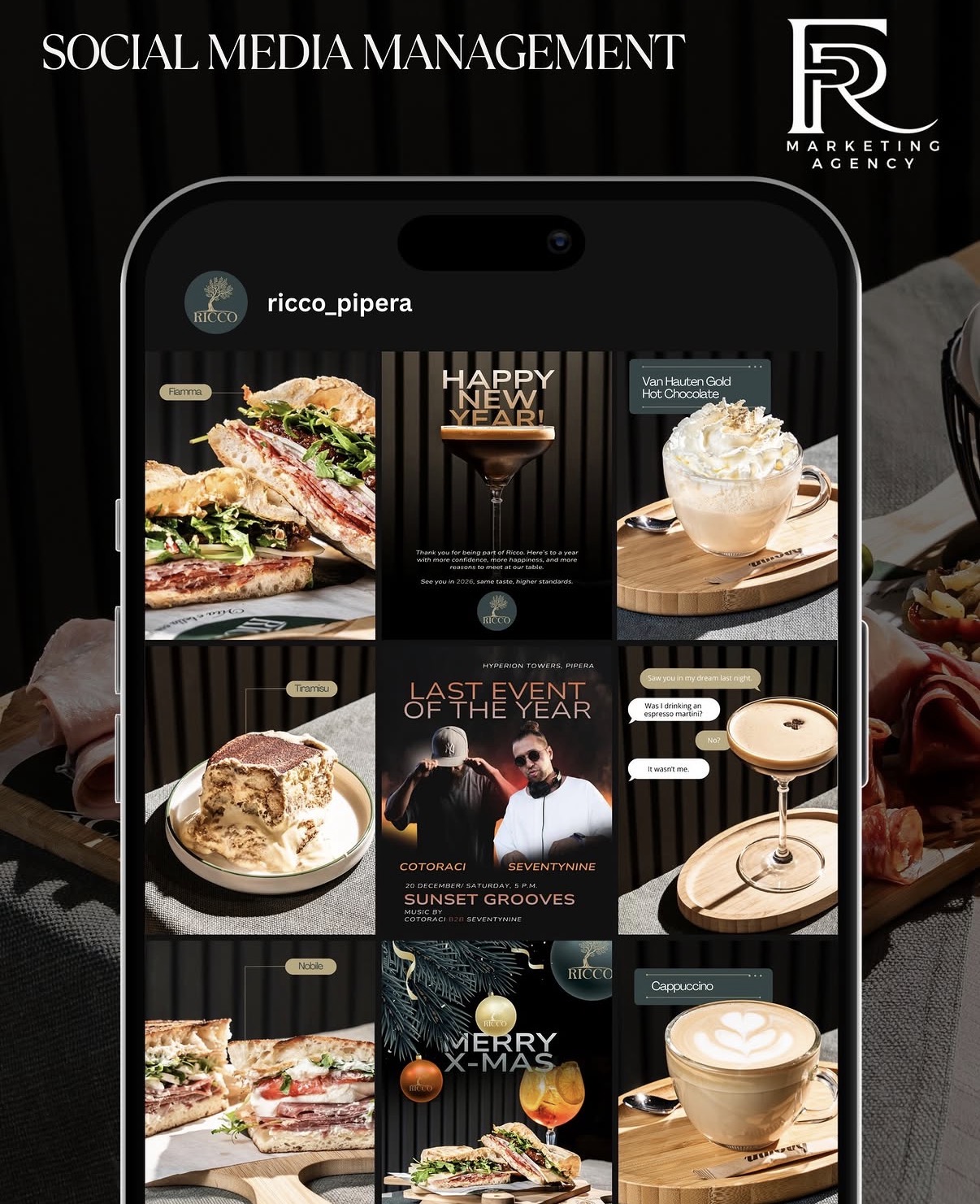 Instagram feed design , FRR Marketing client sample 7